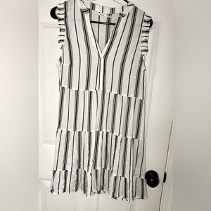 Francescas collection Zoe Striped Tiered Swing Dress